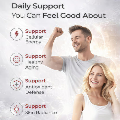 zooone- NAD+ Supplement 30pcs, Premium Nicotinamide Riboside & Resveratrol, DNA Repair & Healthy Aging， Advanced NAD Supplement for Men & Women, Boosts Cellular Energy.
